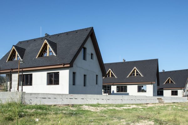 New homes. Construction